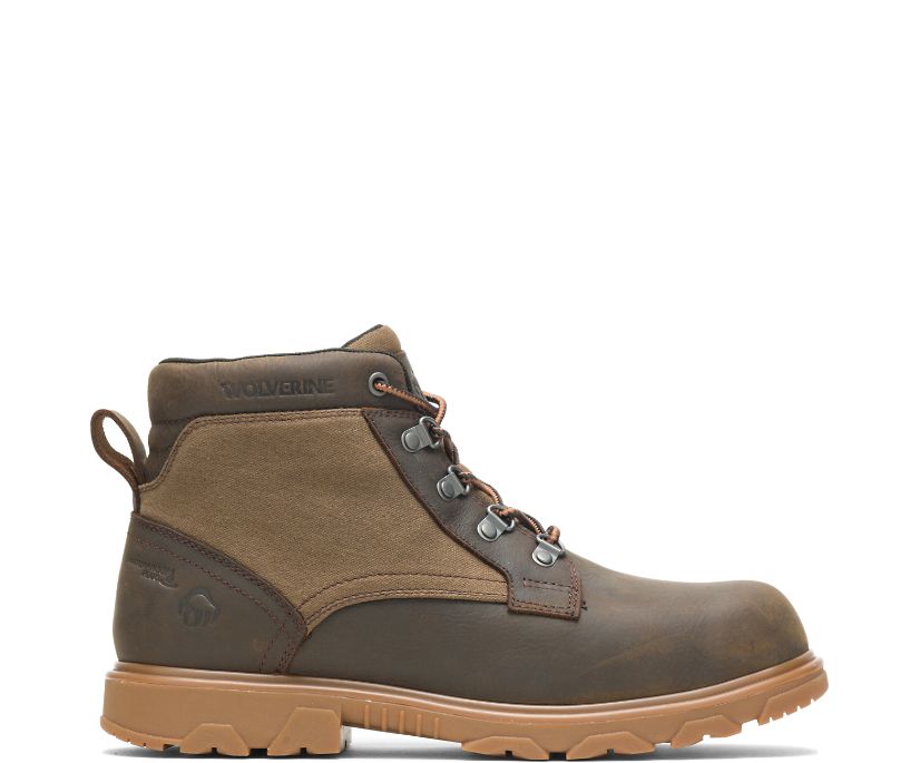 Bottes de Travail Wolverine Drummond Homme - Cafe (JWK326954)